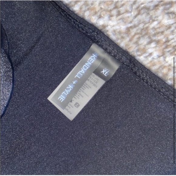 Kendal + Kylie Henley Black Bikini - Picture 6 of 10